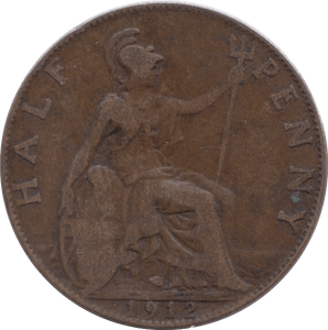 1912 FARTHING ( VF ) - Farthing - Cambridgeshire Coins