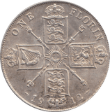 1912 FLORIN ( EF ) 5 - Florin - Cambridgeshire Coins