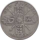 1912 FLORIN ( FINE ) - Florin - Cambridgeshire Coins
