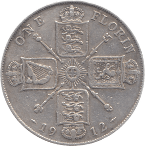 1912 FLORIN ( VF ) 11 - Florin - Cambridgeshire Coins