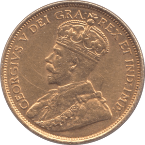 1912 GOLD PROOF CANADA 5 DOLLAR - Gold World Coins - Cambridgeshire Coins