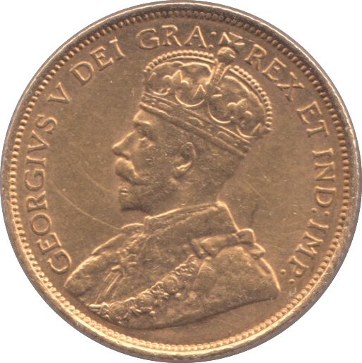 1912 GOLD PROOF CANADA 5 DOLLAR - Gold World Coins - Cambridgeshire Coins