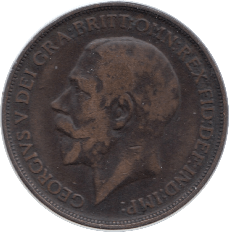 1912 H PENNY ( F ) 2 - Penny - Cambridgeshire Coins