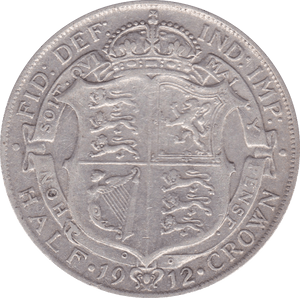 1912 HALFCROWN ( GF ) B - Halfcrown - Cambridgeshire Coins