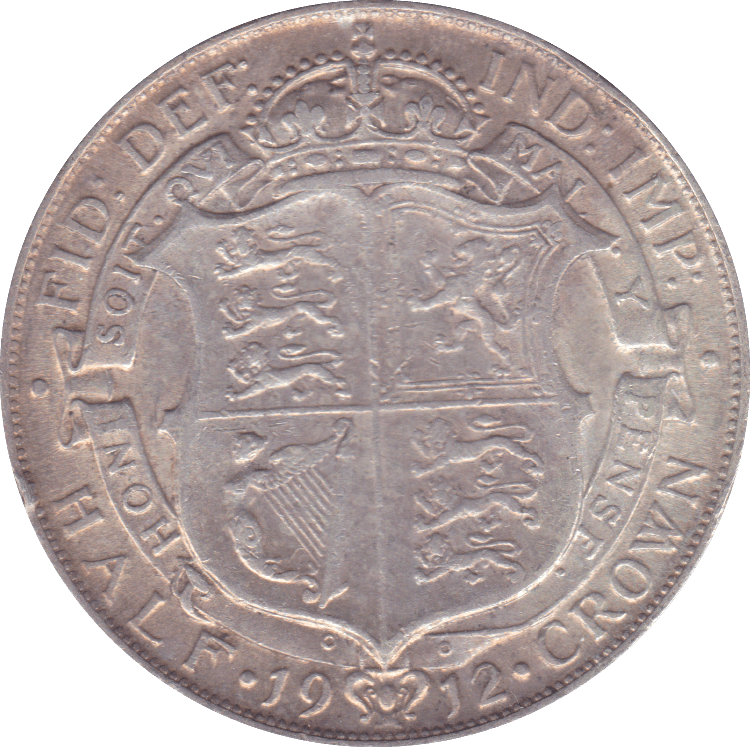 1912 HALFCROWN ( VF ) - Halfcrown - Cambridgeshire Coins