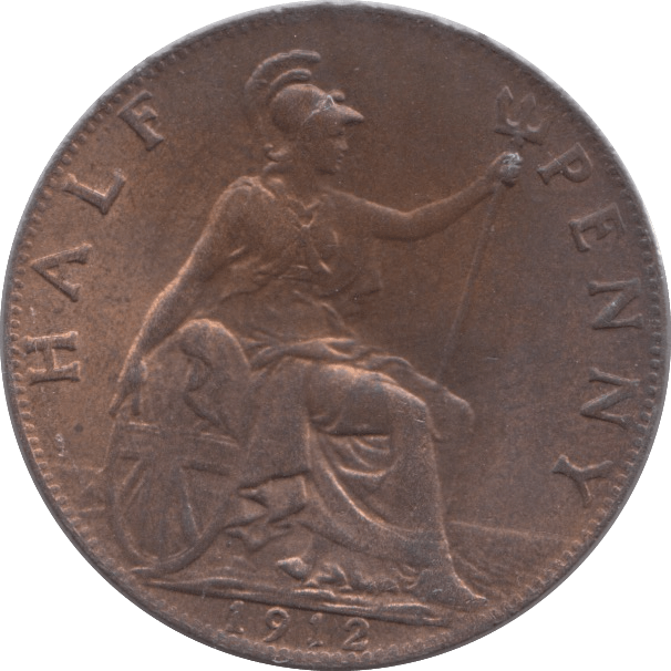1912 HALFPENNY ( UNC ) - Halfpenny - Cambridgeshire Coins
