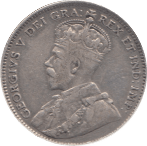 1912 NEWFOUNDLAND SILVER 20 CENTS - SILVER WORLD COINS - Cambridgeshire Coins