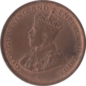 1912 ONE CENT CEYLON - WORLD COINS - Cambridgeshire Coins