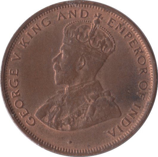 1912 ONE CENT CEYLON - WORLD COINS - Cambridgeshire Coins