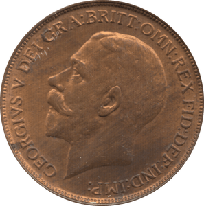 1912 PENNY ( AUNC ) 7 - Penny - Cambridgeshire Coins