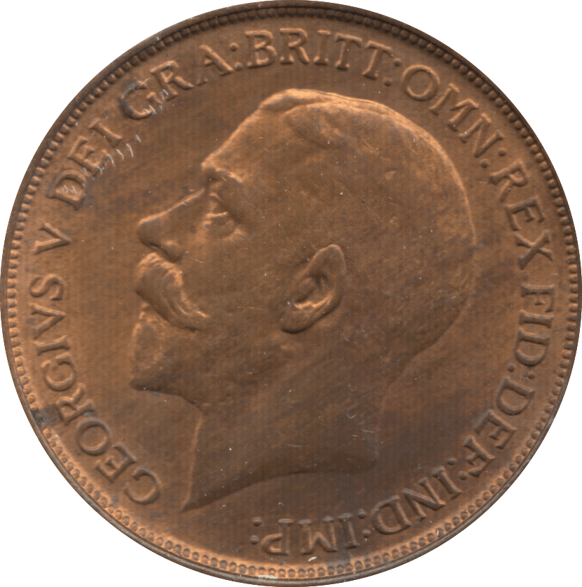 1912 PENNY ( AUNC ) 7 - Penny - Cambridgeshire Coins