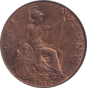 1912 PENNY ( BU ) - Penny - Cambridgeshire Coins