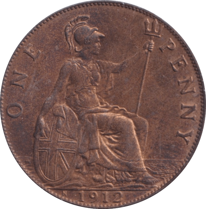 1912 PENNY ( BU ) - Penny - Cambridgeshire Coins