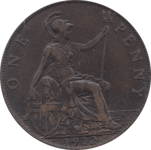 1912 PENNY ( EF ) 2H - Penny - Cambridgeshire Coins