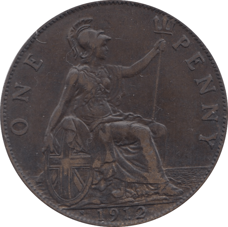 1912 PENNY ( EF ) 2H - Penny - Cambridgeshire Coins
