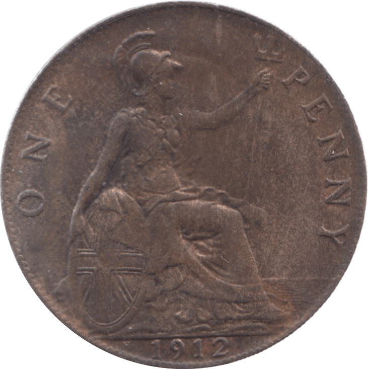 1912 PENNY H ( AUNC ) - Penny - Cambridgeshire Coins
