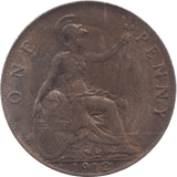 1912 PENNY H ( AUNC ) - Penny - Cambridgeshire Coins