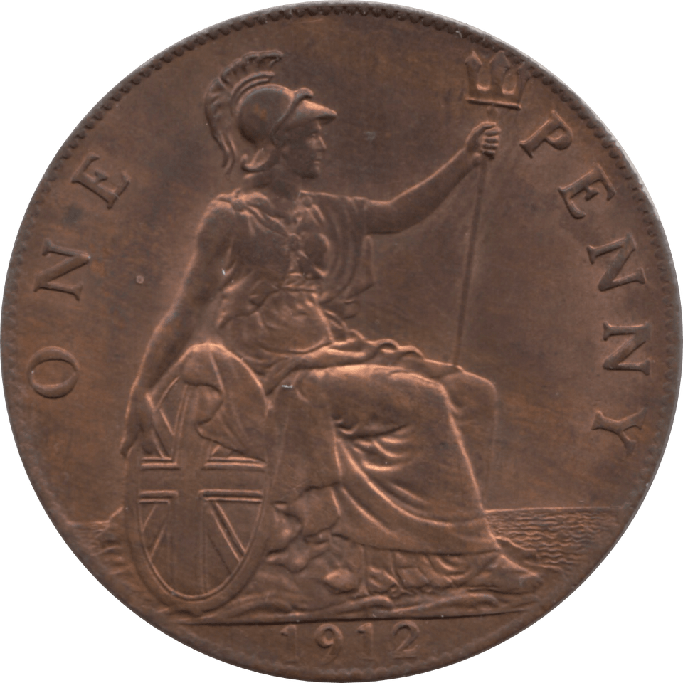 1912 PENNY ( UNC ) 16A - Penny - Cambridgeshire Coins