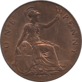 1912 PENNY ( UNC ) 16A - Penny - Cambridgeshire Coins