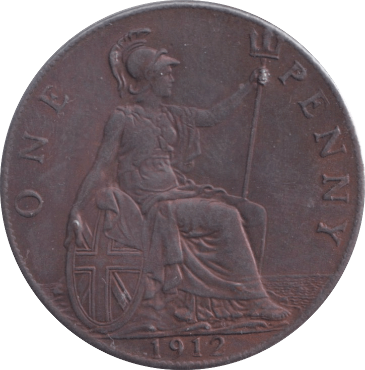1912 PENNY ( UNC ) - Penny - Cambridgeshire Coins