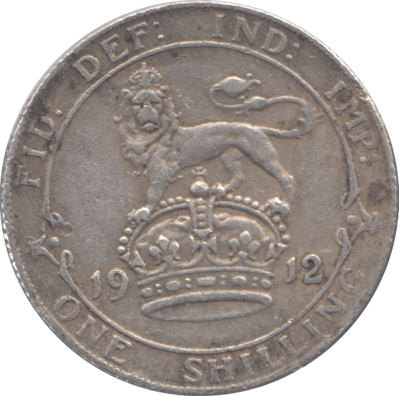 1912 SHILLING ( AEF ) 2 - Shilling - Cambridgeshire Coins