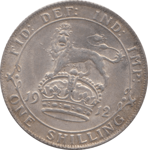 1912 SHILLING ( EF ) 5 - SHILLING - Cambridgeshire Coins