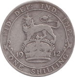 1912 SHILLING ( FINE ) - Shilling - Cambridgeshire Coins