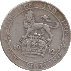 1912 SHILLING ( GF ) 6 - Shilling - Cambridgeshire Coins