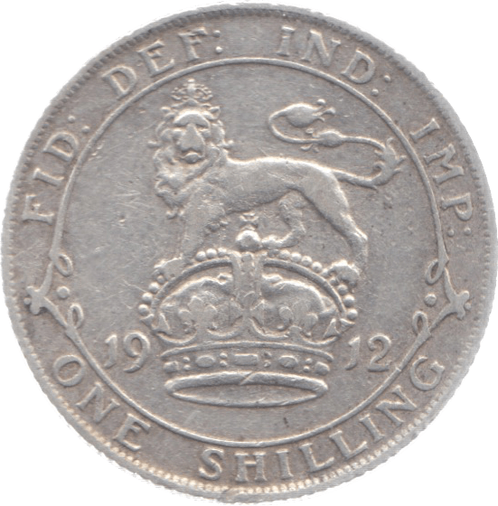 1912 SHILLING ( GF ) 9 - Shilling - Cambridgeshire Coins