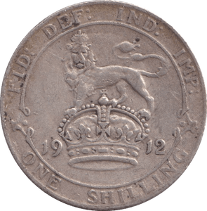 1912 SHILLING ( GF ) - Shilling - Cambridgeshire Coins