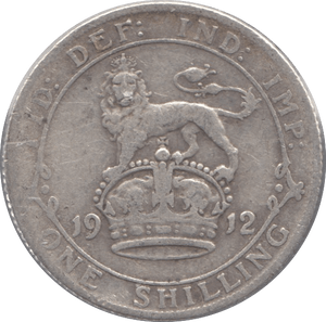 1912 SHILLING ( GF ) - Shilling - Cambridgeshire Coins