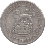 1912 SHILLING ( GF ) - Shilling - Cambridgeshire Coins