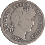 1912 SILVER DIME USA - SILVER WORLD COINS - Cambridgeshire Coins