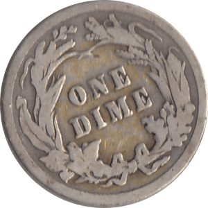 1912 SILVER DIME USA - SILVER WORLD COINS - Cambridgeshire Coins