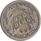 1912 SILVER DIME USA - SILVER WORLD COINS - Cambridgeshire Coins