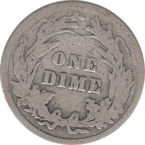 1912 SILVER DIME USA - SILVER WORLD COINS - Cambridgeshire Coins