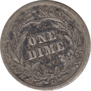 1912 SILVER DIME USA - SILVER WORLD COINS - Cambridgeshire Coins