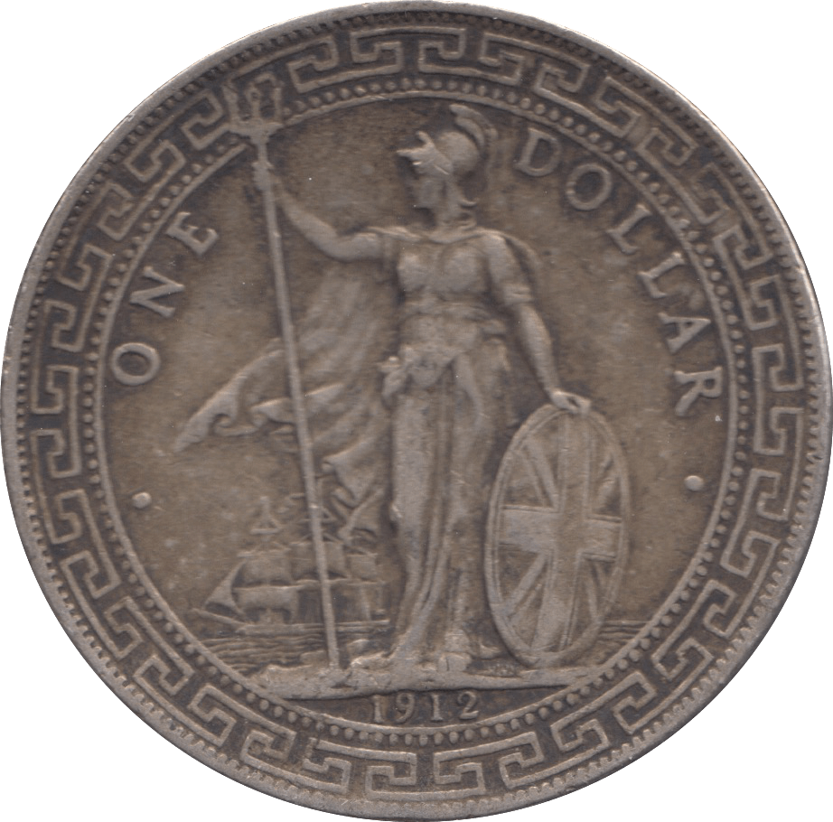 1912 SILVER TRADE DOLLAR TRADE DOLLAR - WORLD COINS - Cambridgeshire Coins