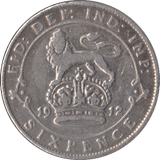 1912 SIXPENCE ( GVF ) - Sixpence - Cambridgeshire Coins