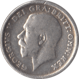 1912 SIXPENCE ( GVF ) - Sixpence - Cambridgeshire Coins