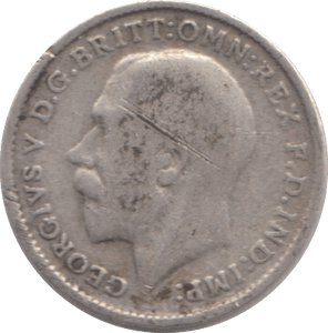 1912 THREEPENCE ( FINE ) 3 - threepence - Cambridgeshire Coins