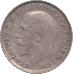 1912 THREEPENCE ( VF ) 4 - Threepence - Cambridgeshire Coins