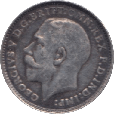 1912 THREEPENCE ( VF ) - Threepence - Cambridgeshire Coins