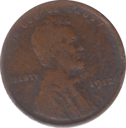 1912 USA ONE CENT - WORLD COINS - Cambridgeshire Coins