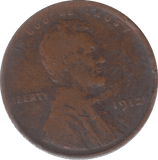 1912 USA ONE CENT - WORLD COINS - Cambridgeshire Coins