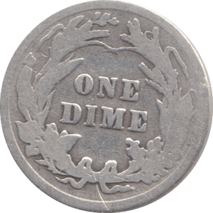 1912 USA SILVER ONE DIME - SILVER WORLD COINS - Cambridgeshire Coins