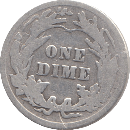 1912 USA SILVER ONE DIME - SILVER WORLD COINS - Cambridgeshire Coins