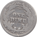 1912 USA SILVER ONE DIME - SILVER WORLD COINS - Cambridgeshire Coins