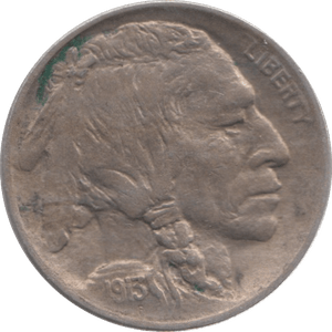 1913 5 CENTS USA - WORLD COINS - Cambridgeshire Coins