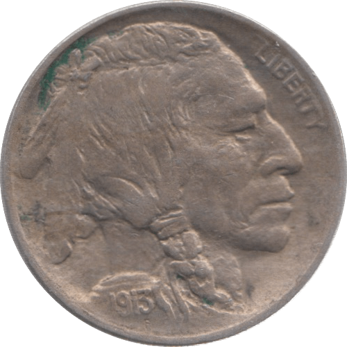 1913 5 CENTS USA - WORLD COINS - Cambridgeshire Coins